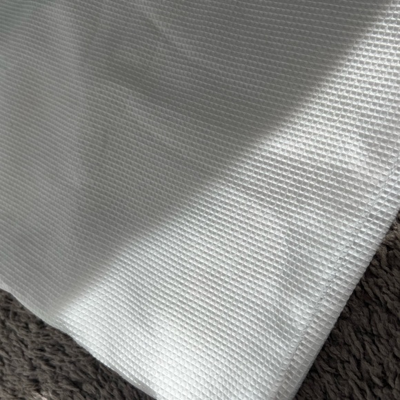 Room Essentials Other - Waffle Weave Shower Curtain - White - Room Essentials